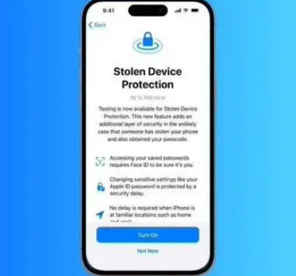 民丰苹果授权维修店分享被盗设备保护功能开启方法 