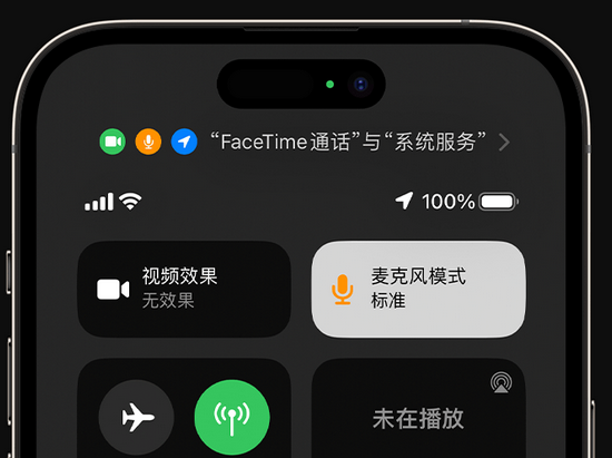 民丰苹果授权维修网点分享iPhone在通话时让你的声音更清晰 