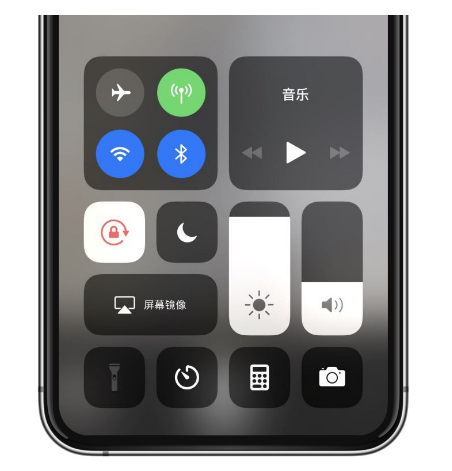 民丰苹果14维修店分享iPhone 14手电筒按键灰了怎么办 